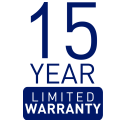 15 Year Warranty