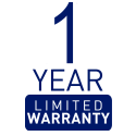 1 Year Warranty