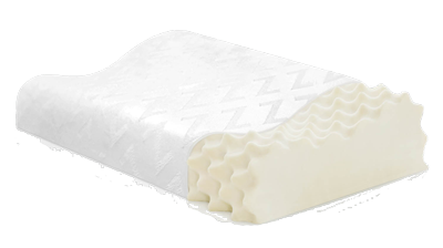 Convoluted Contour Latex Pillow