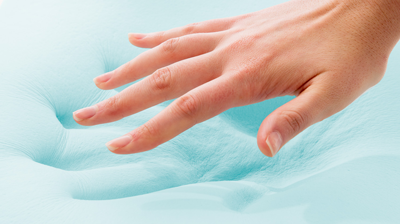 Contoured Gel Infused Dough Memory Foam Pillow